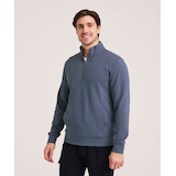 Denver Hayes Performance Men's Fleece Half-Zip Mock Neck Sweatshirt