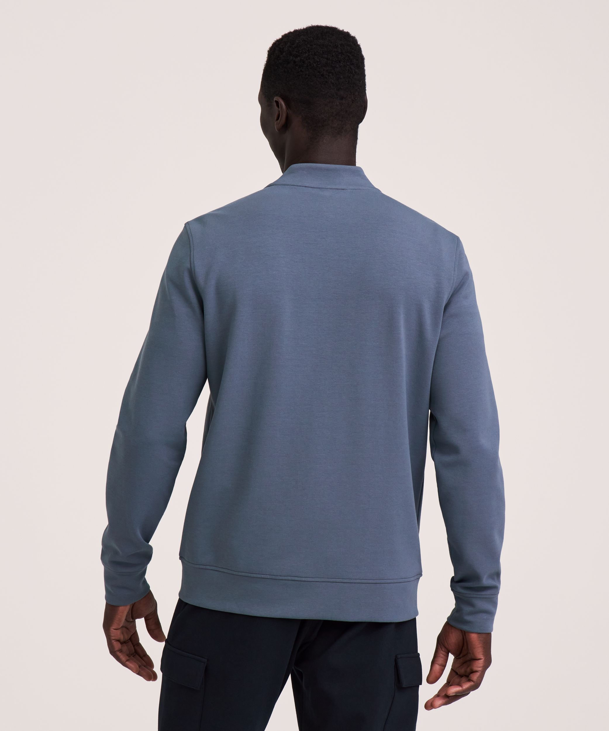 Denver Hayes Performance Men's Tech Full Zip Bomber Jacket