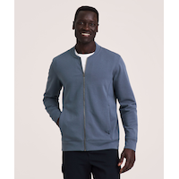 Denver Hayes Performance Men's Tech Full Zip Bomber Jacket