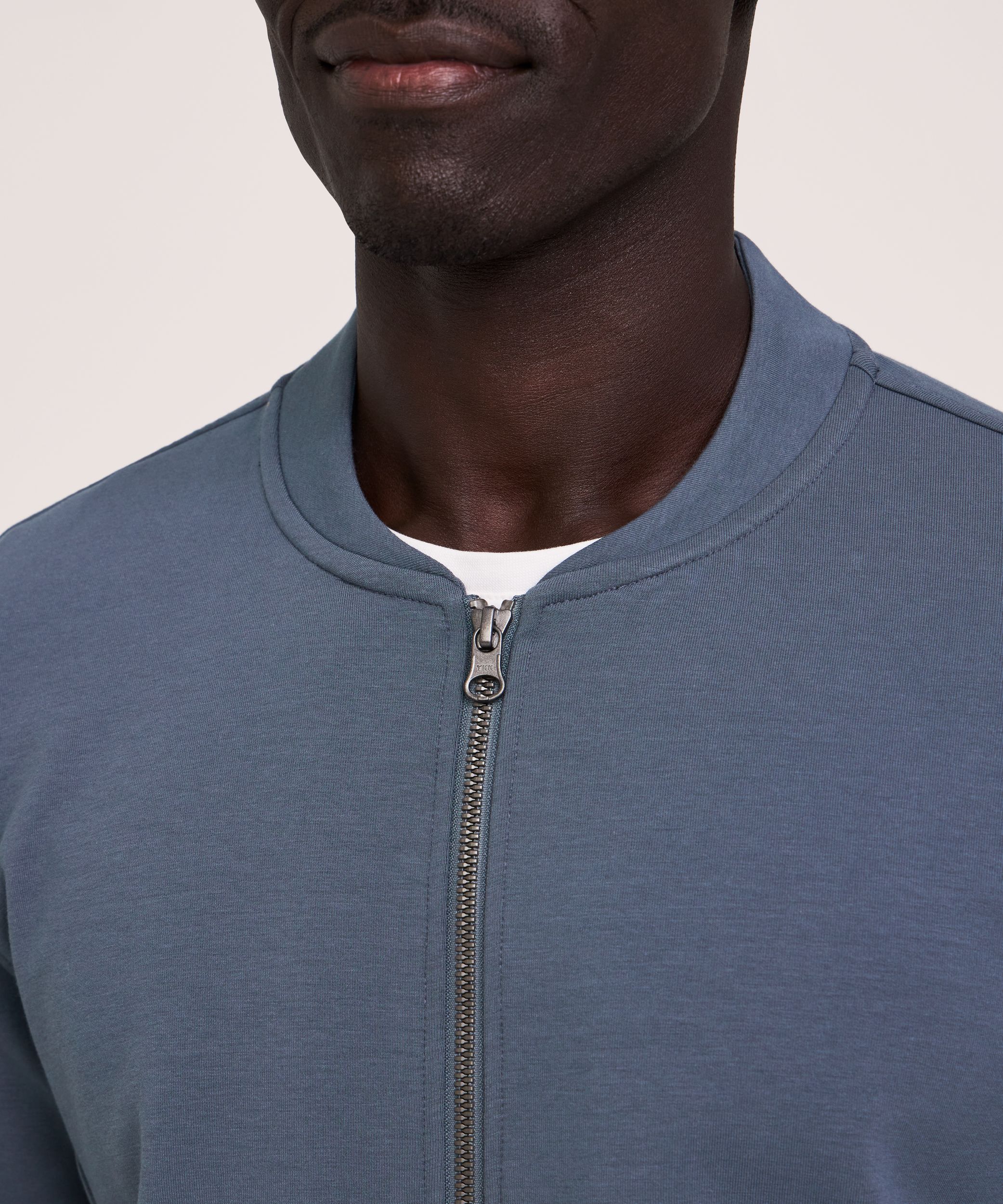 Denver Hayes Performance Men's Tech Full Zip Bomber Jacket