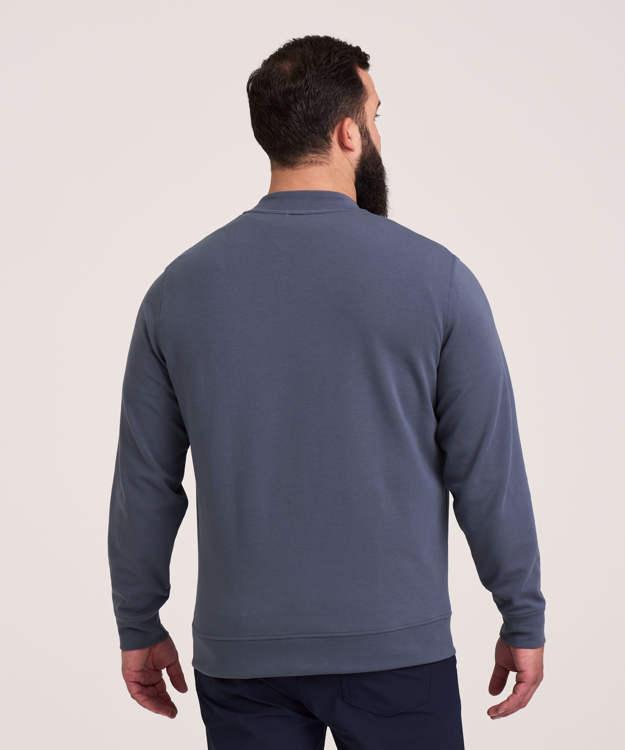 Denver Hayes Performance Men's Tech Full Zip Bomber Jacket