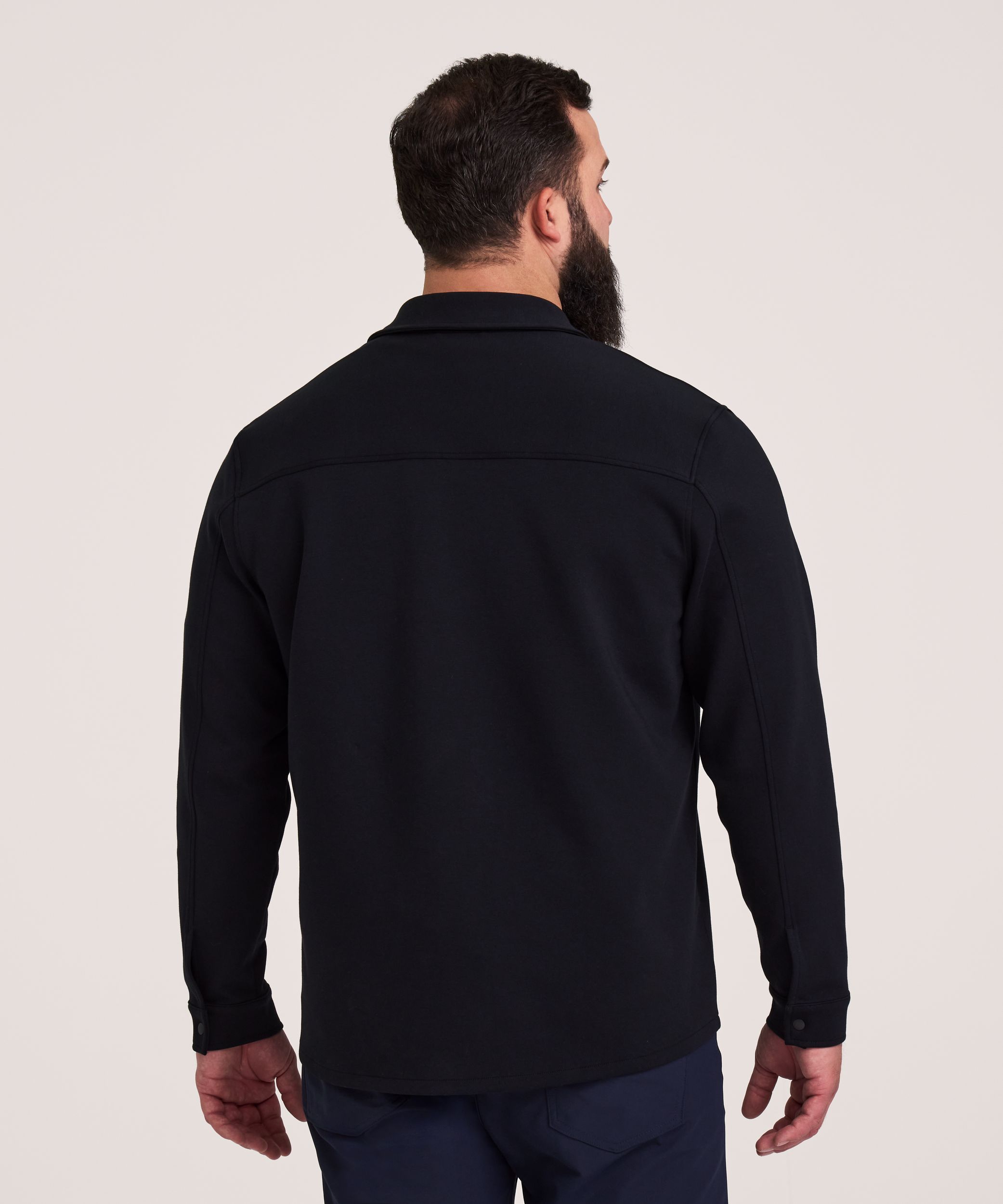 Denver Hayes Performance Tech Long Sleeve Button-Up