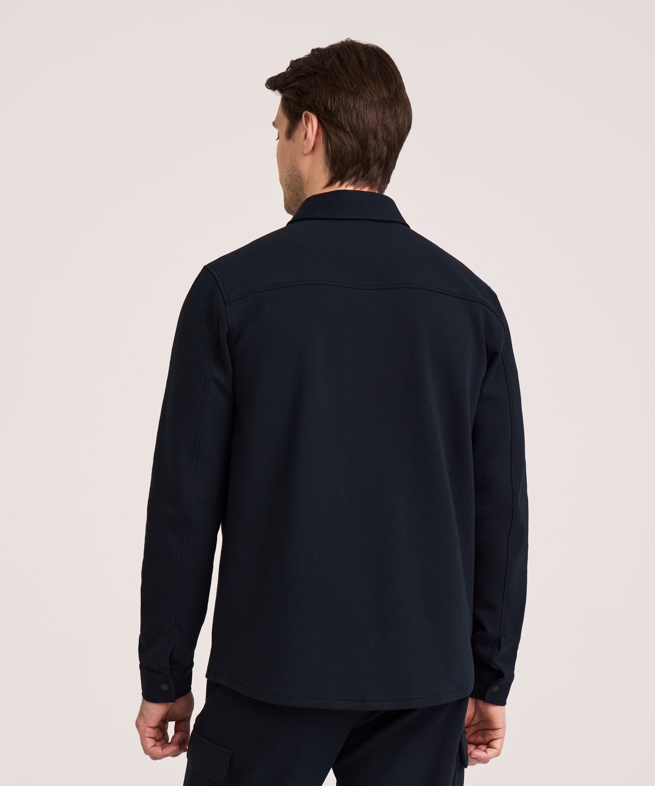 Denver Hayes Performance Tech Long Sleeve Button-Up