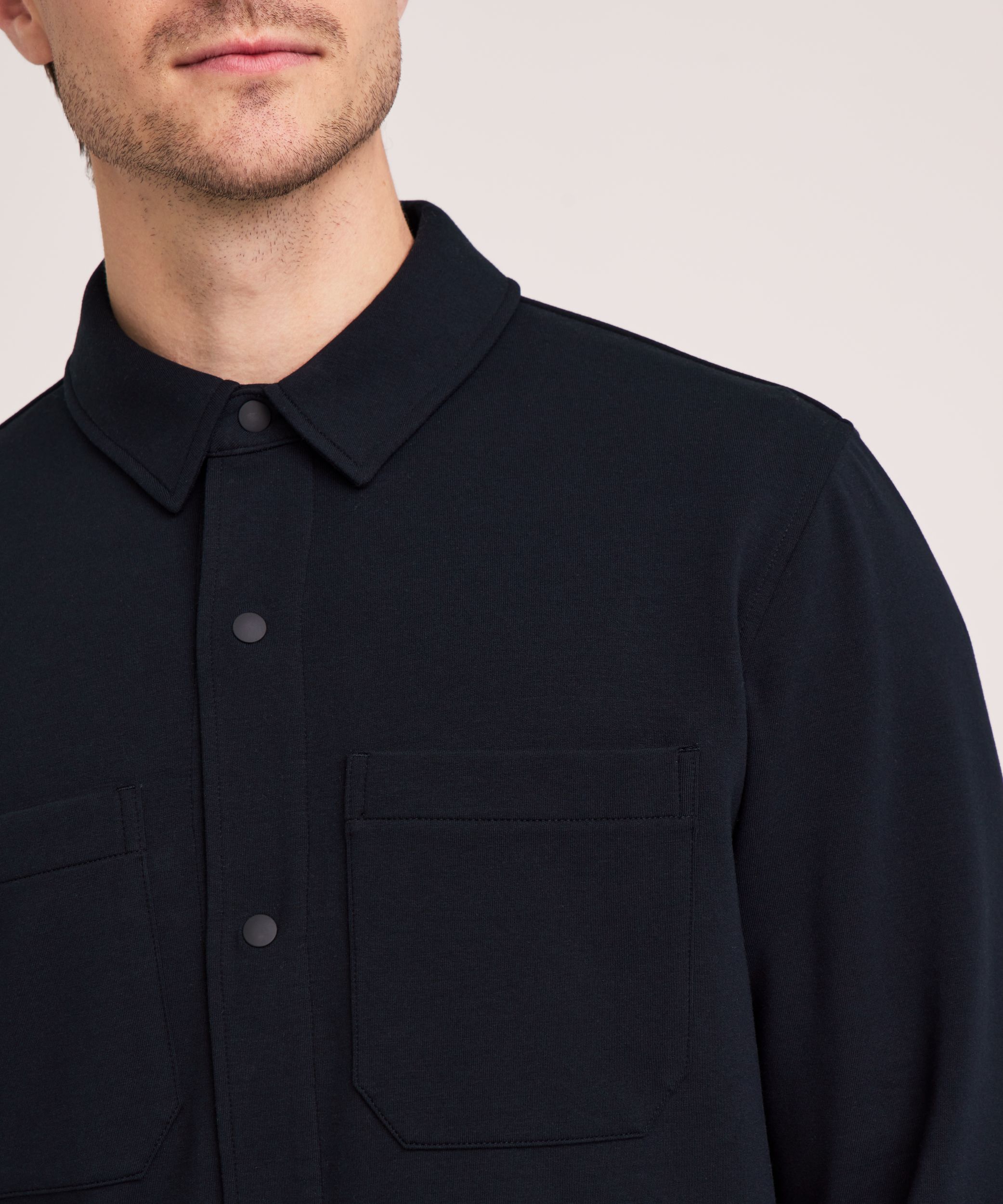 Denver Hayes Performance Tech Long Sleeve Button-Up