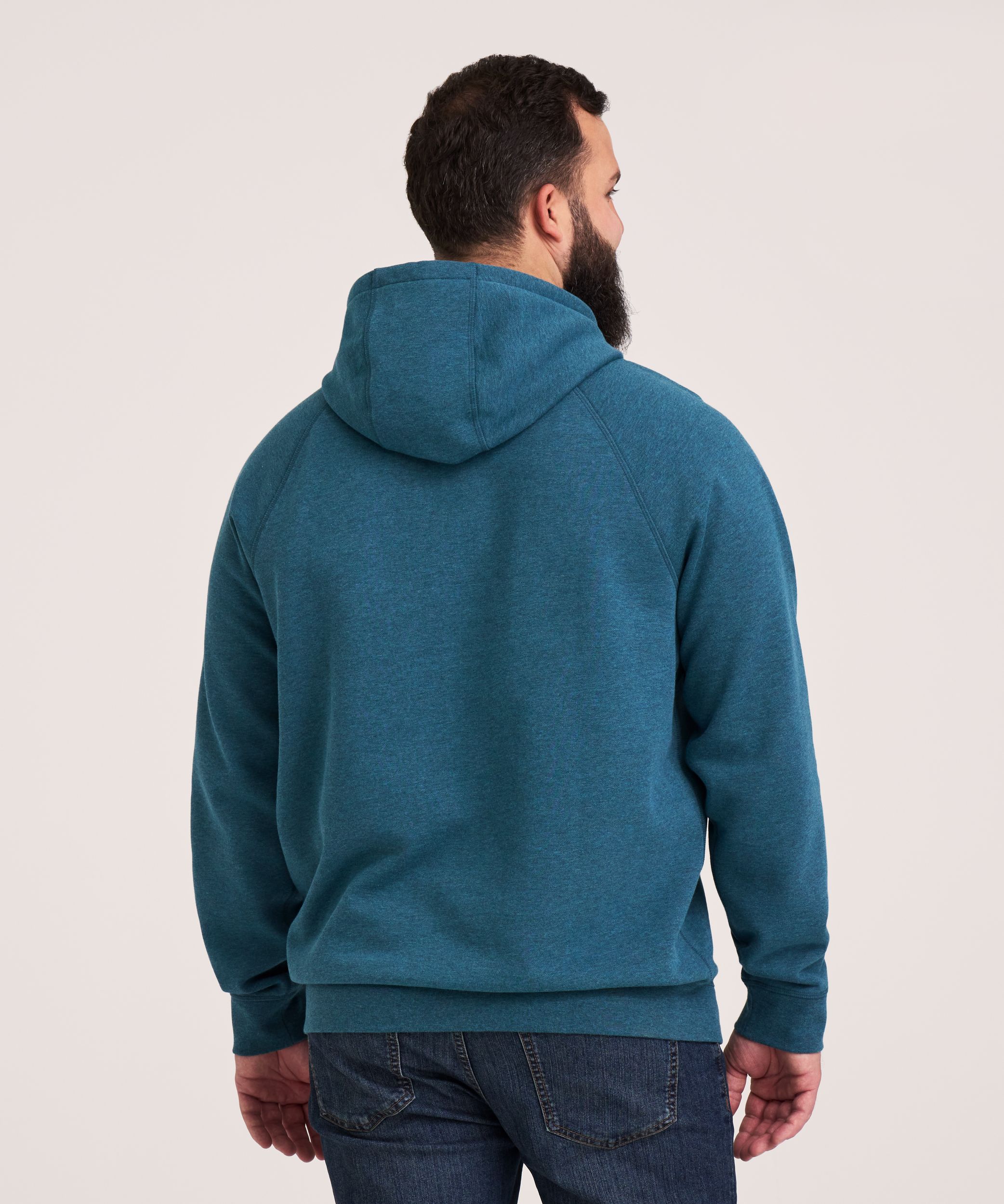 Chandail à capuche à enfiler en molleton avec graphique, WindRiver