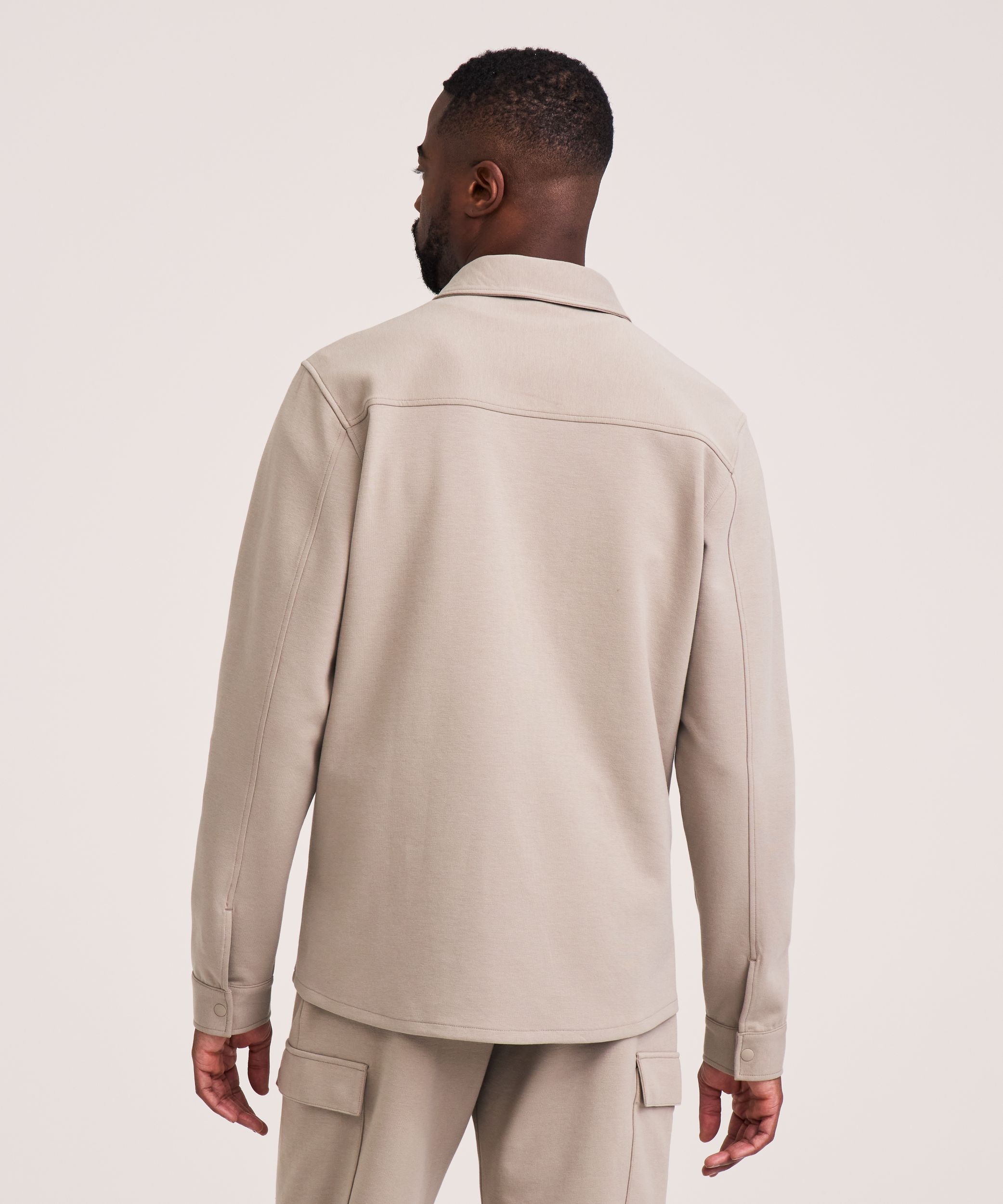 Denver Hayes Performance Tech Long Sleeve Button-Up