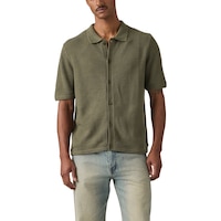 Levi's Men's Woodside Camp Shirt Front_Flat