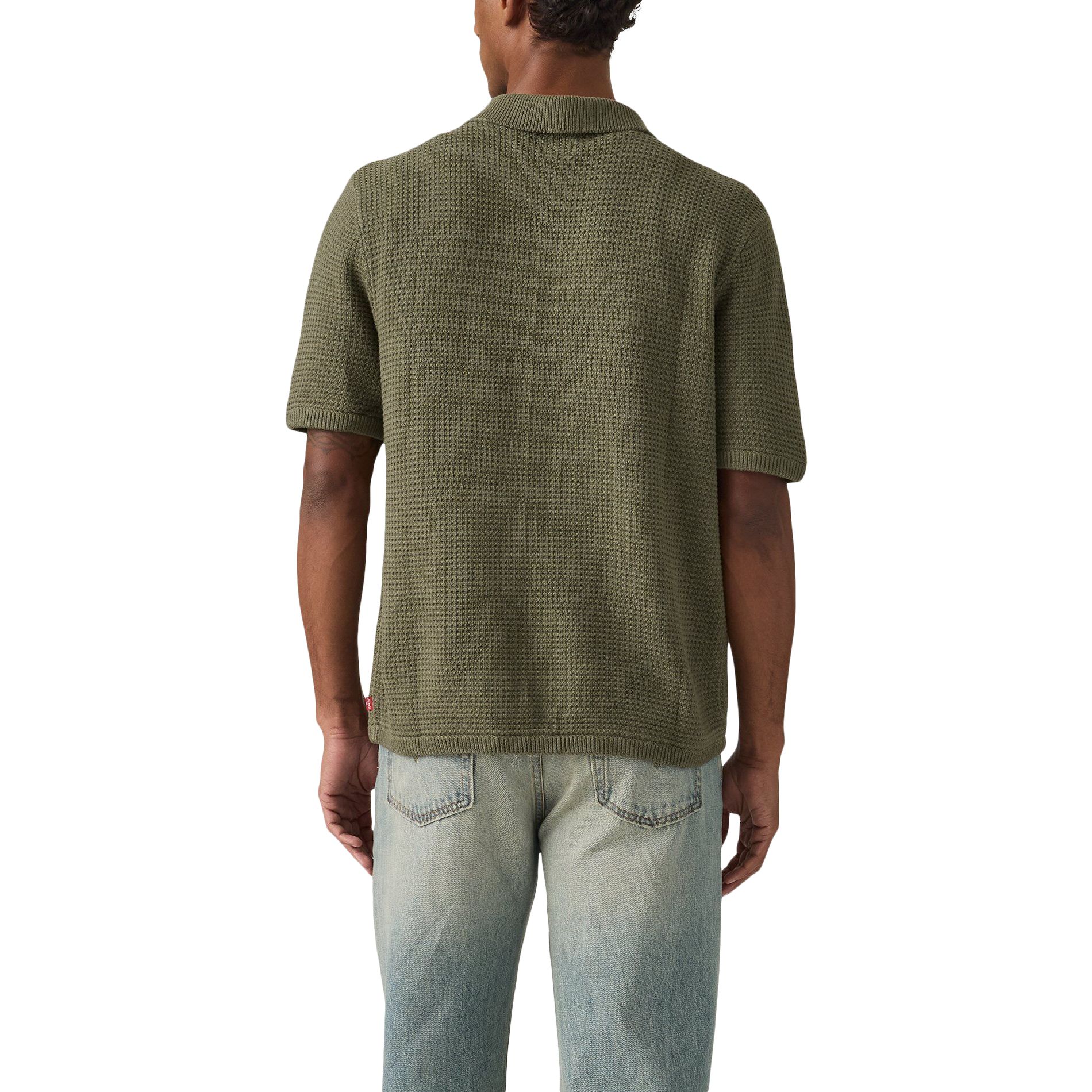 Levi's Men's Woodside Camp Shirt Back_Flat