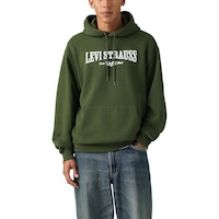 Levi's Men's Relaxed Graphic Hoodie Front_Flat