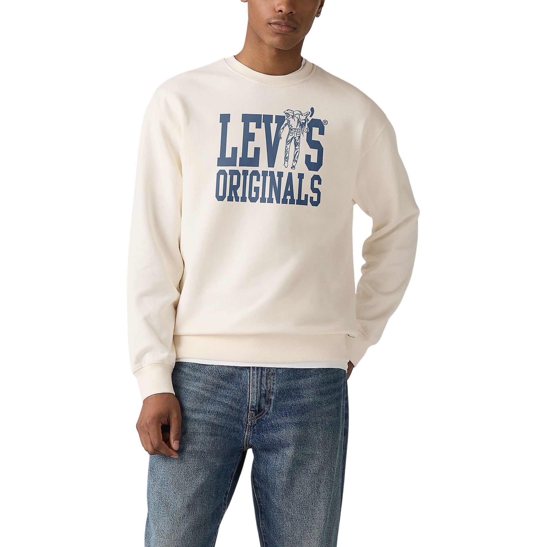 Chandail graphique en molleton à coupe décontractée pour hommes, Levi's