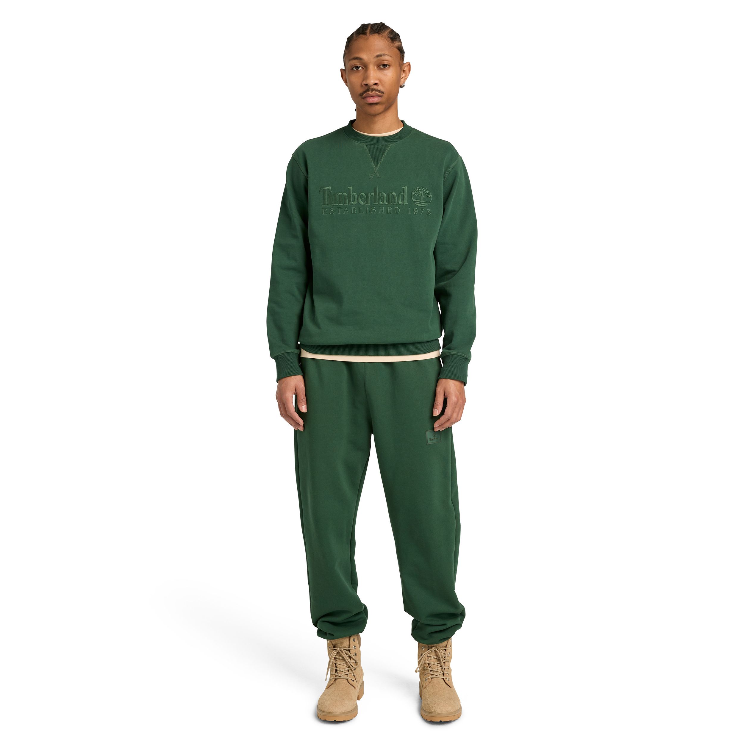 Chandail en molleton brodé pour hommes, Timberland