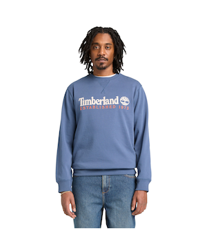 Chandail à col ras du cou brodé pour hommes, Timberland