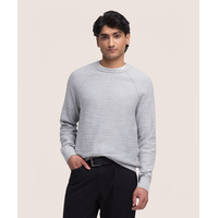 Chandail en coton flammé à manches raglan pour hommes, Denver Hayes
