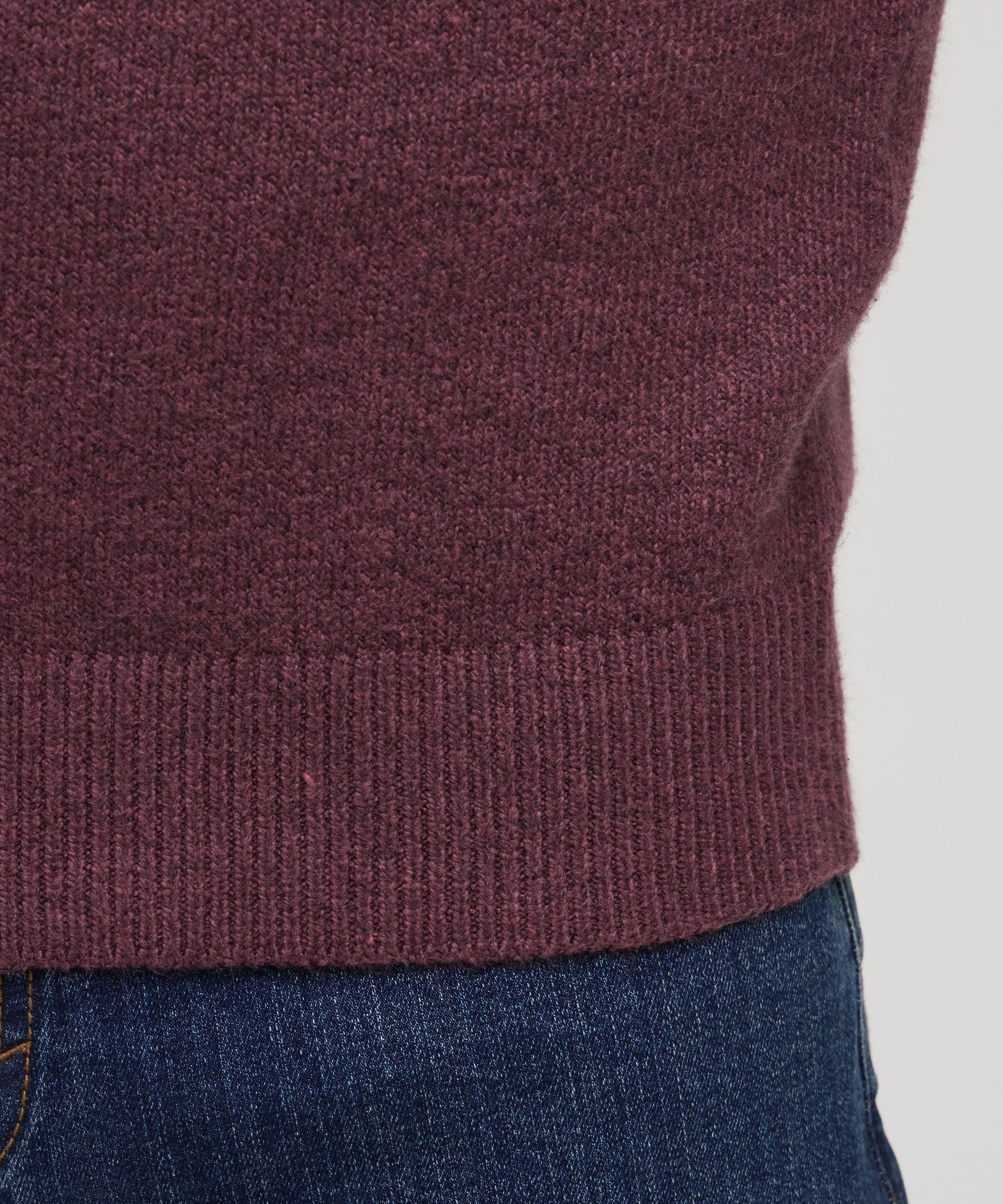 Denver Hayes Men's Lofty knit Solid Crewneck Sweater