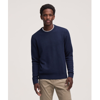 Denver Hayes Men's Lofty knit Solid Crewneck Sweater