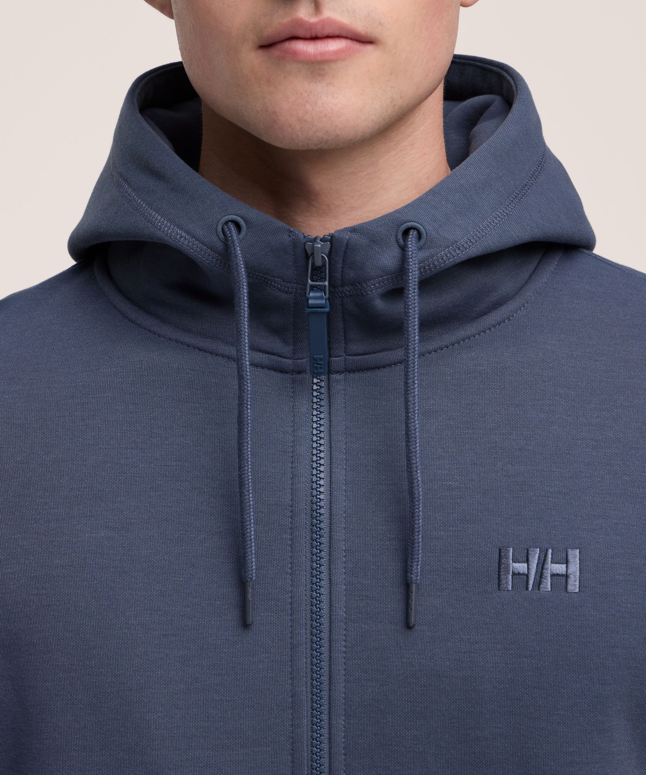 Chandail à capuche en molleton à glissière pleine longueur pour hommes, Helly Hansen