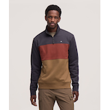 Helly Hansen Men's CPO Fleece 1/4 Zip Mock Neck Sweater Front_Flat
