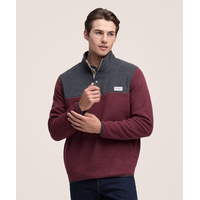 WindRiver Men's T-Max Heat Quarter Snap Fleece Pullover