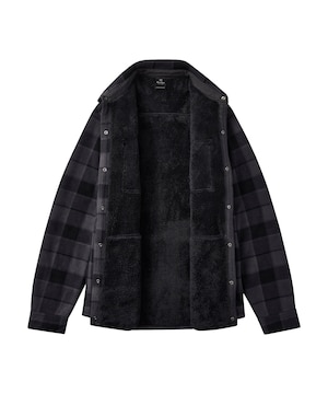 Chemise-veste en molleton avec doublure en sherpa T-MAX pour hommes, WindRiver