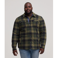 WindRiver Men's Fleece T-Max Sherpa Lined Shirt Jacket