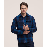 Chemise-veste en molleton avec doublure en sherpa T-MAX pour hommes, WindRiver