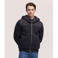 Chandail à capuche isolé en molleton avec glissière pleine longueur T-MAX pour hommes, WindRiver