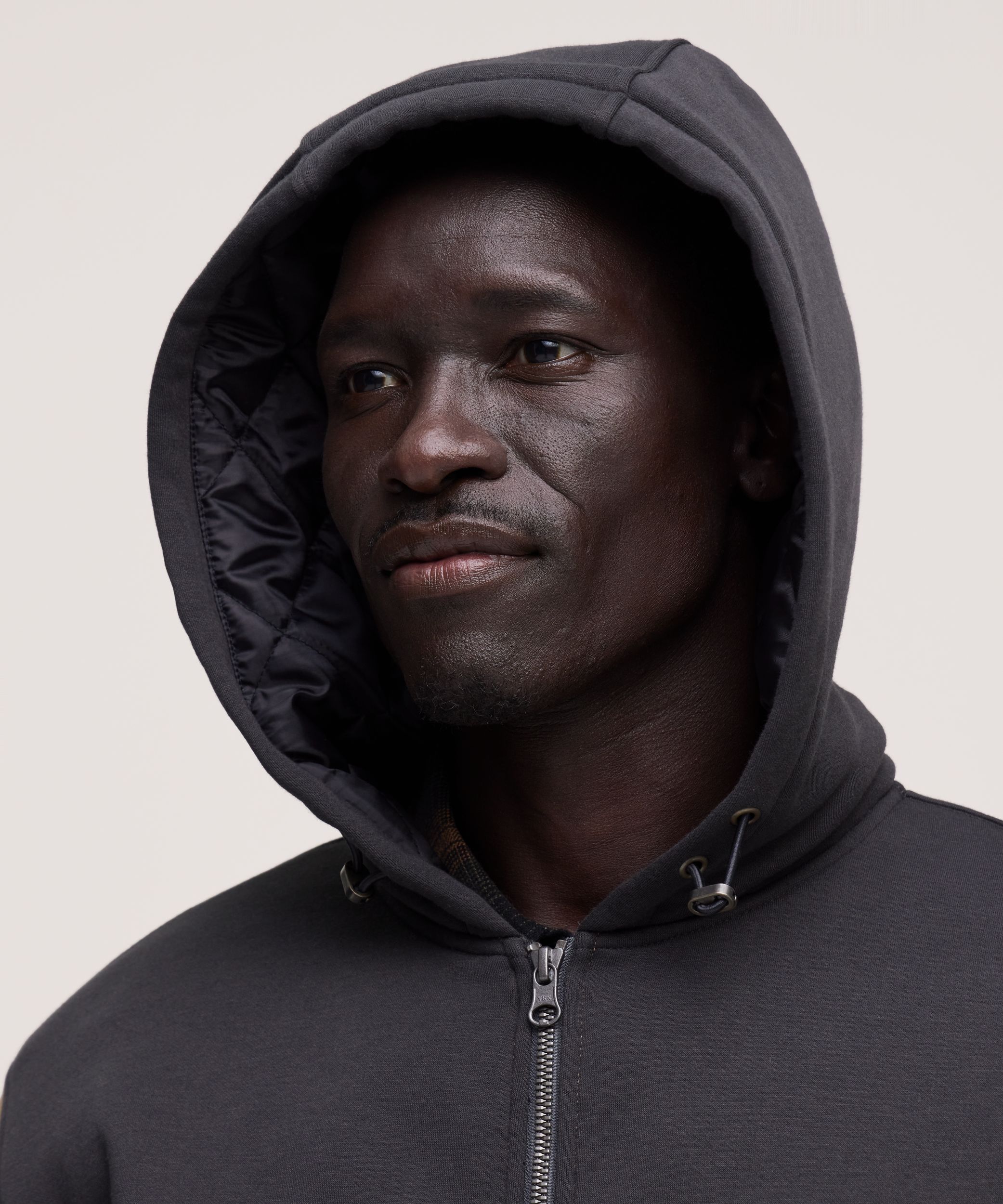 Chandail à capuche isolé en molleton avec glissière pleine longueur T-MAX pour hommes, WindRiver