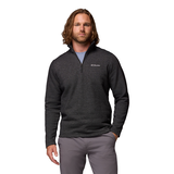 Columbia Men's Great Hart Mountain III 1/2 Zip Long Sleeve Shirt Front_Flat