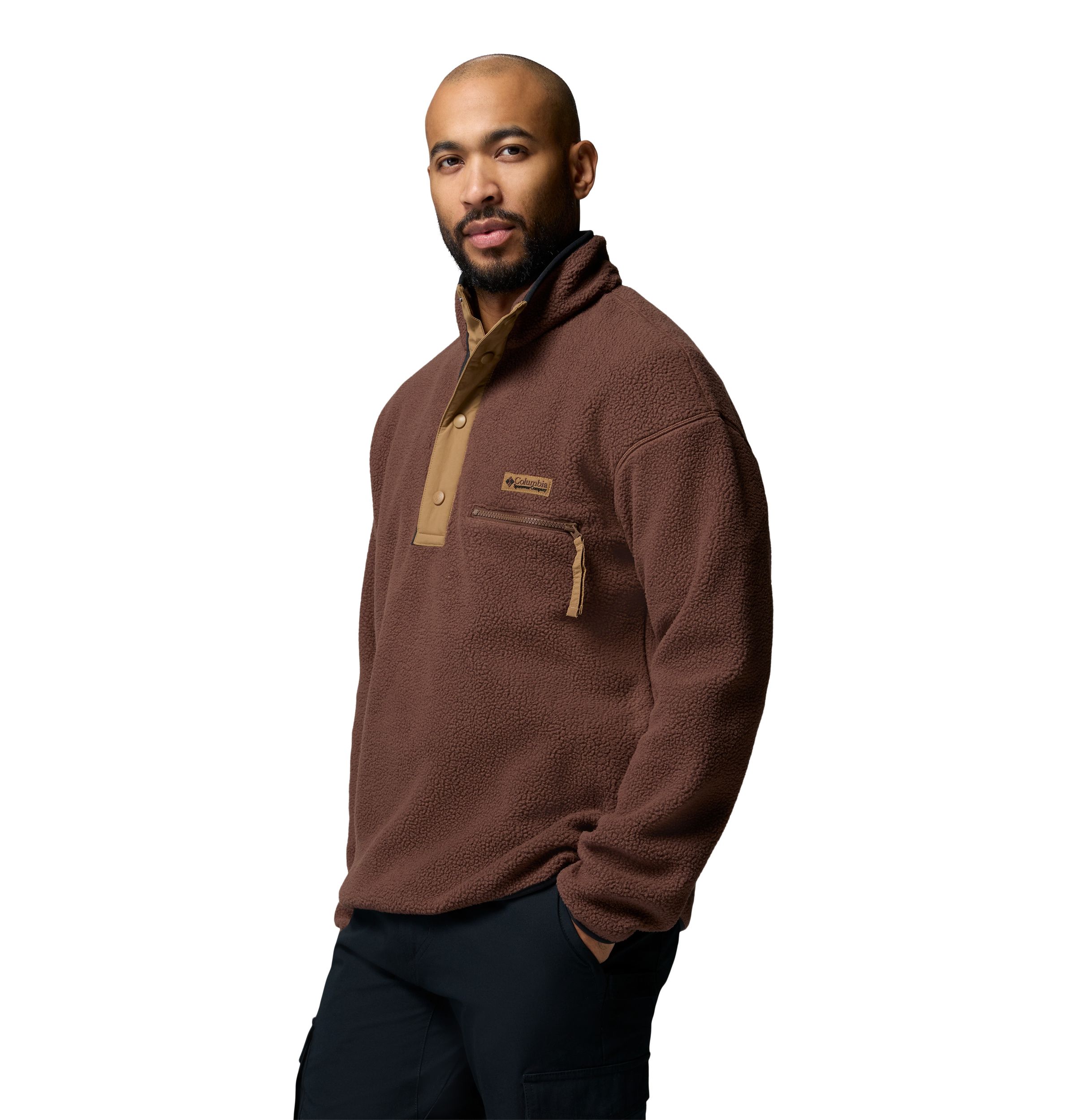 Columbia Men's Helvetia III 1/2 Snap Fleece Pullover