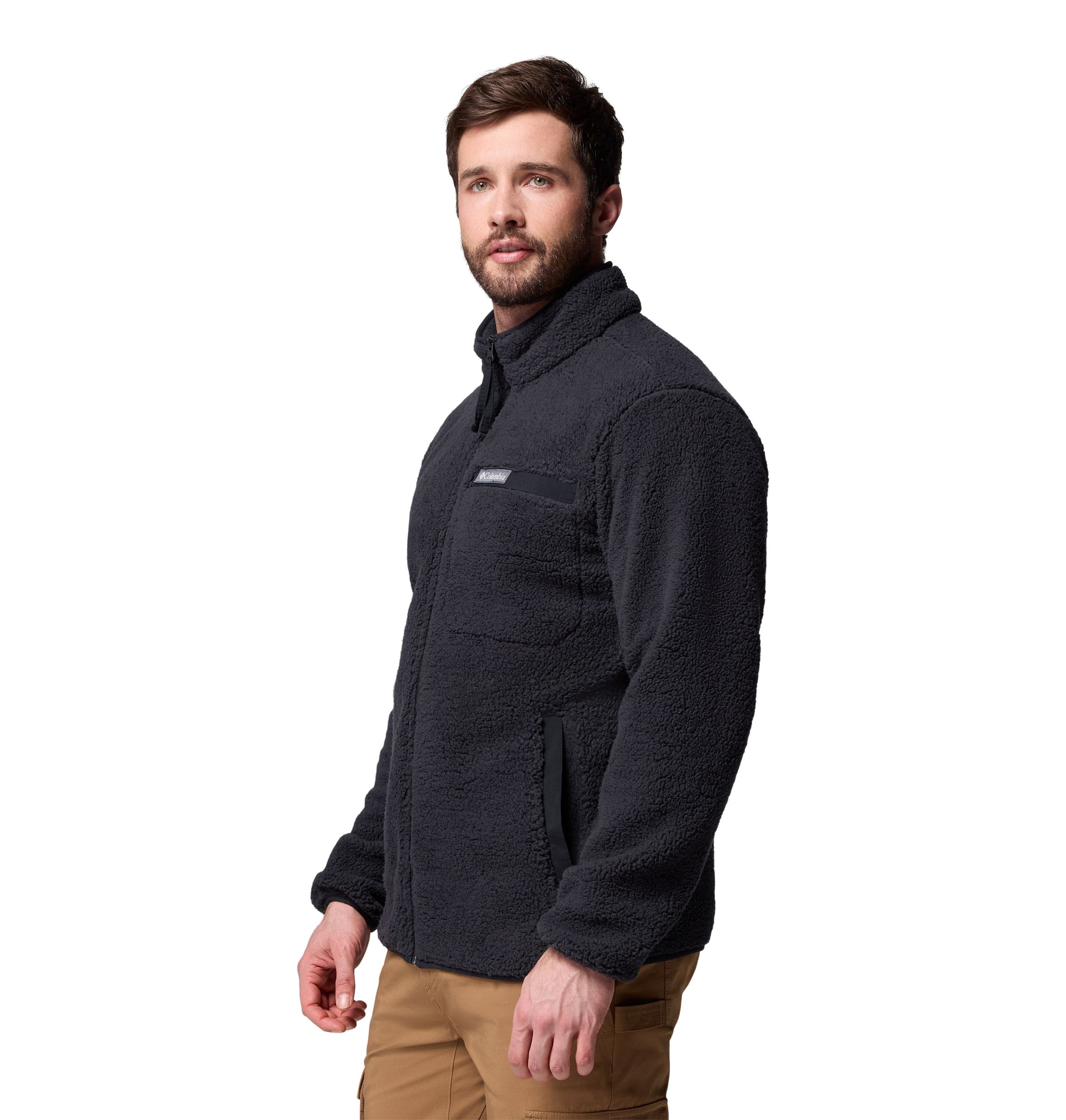 Columbia Men's Rugged Ridge High Pile Full-Zip Fleece Jacket