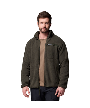 Veste en molleton à poils longs à glissière pleine longueur pour hommes, Rugged Ridge, Columbia