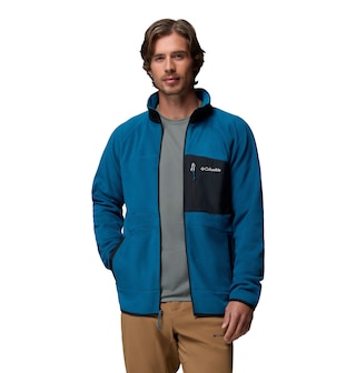 Columbia Men's Fast Trek Overlay Full Zip Fleece Jacket
