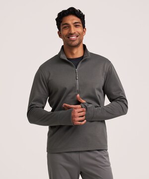 WindRiver Men's Mosquito Tick Repellent Quarter Zip Long Sleeve