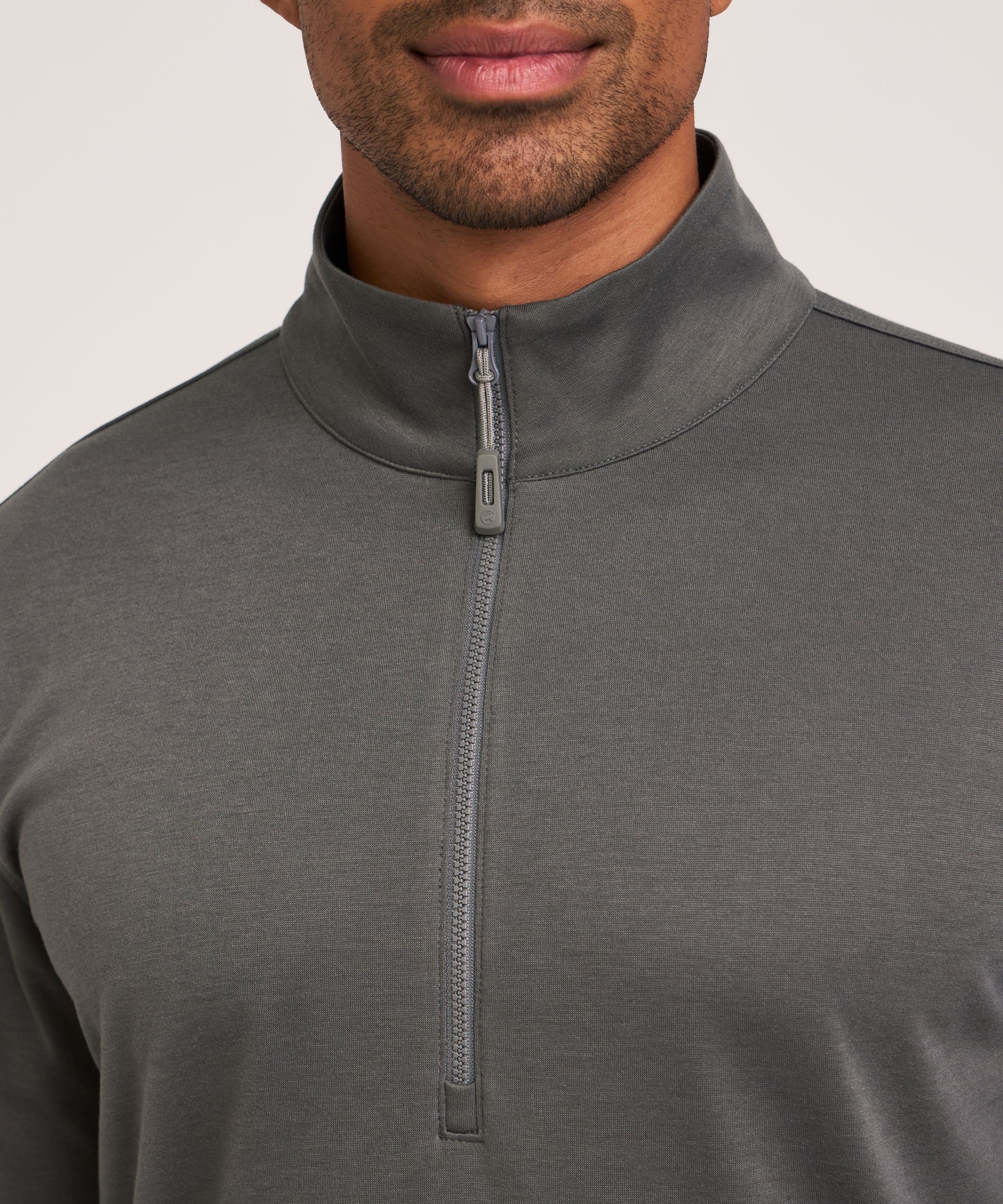 WindRiver Men's Mosquito Tick Repellent Quarter Zip Long Sleeve
