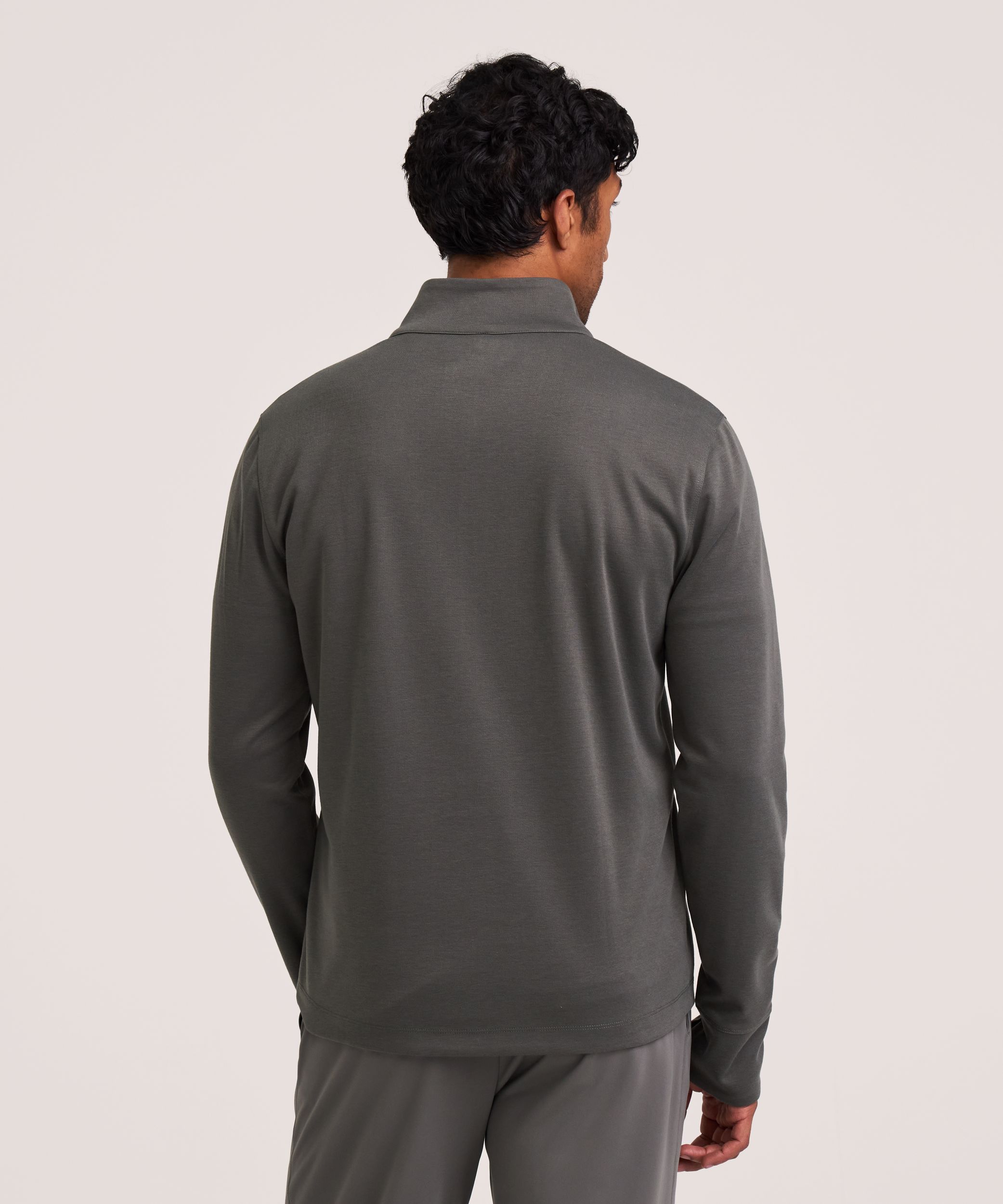 WindRiver Men's Mosquito Tick Repellent Quarter Zip Long Sleeve