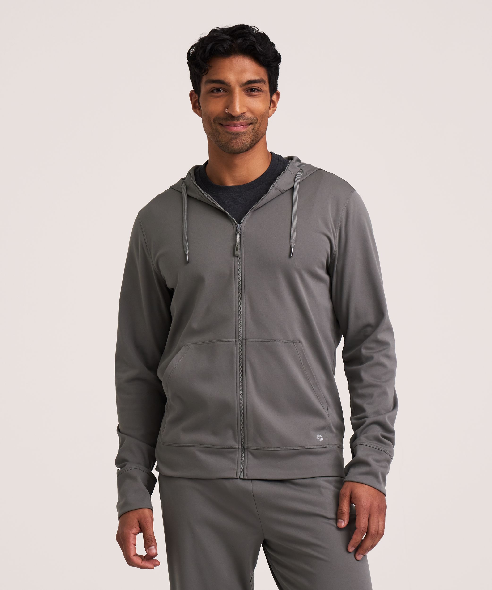 WindRiver Men's Mosquito Tick Repellent Full-Zip Hoodie