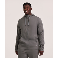 WindRiver Men's Mosquito Tick Repellent Full-Zip Hoodie Front_Flat