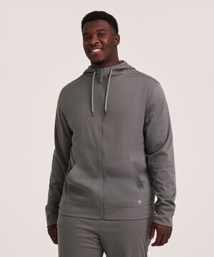 WindRiver Men's Mosquito Tick Repellent Full-Zip Hoodie