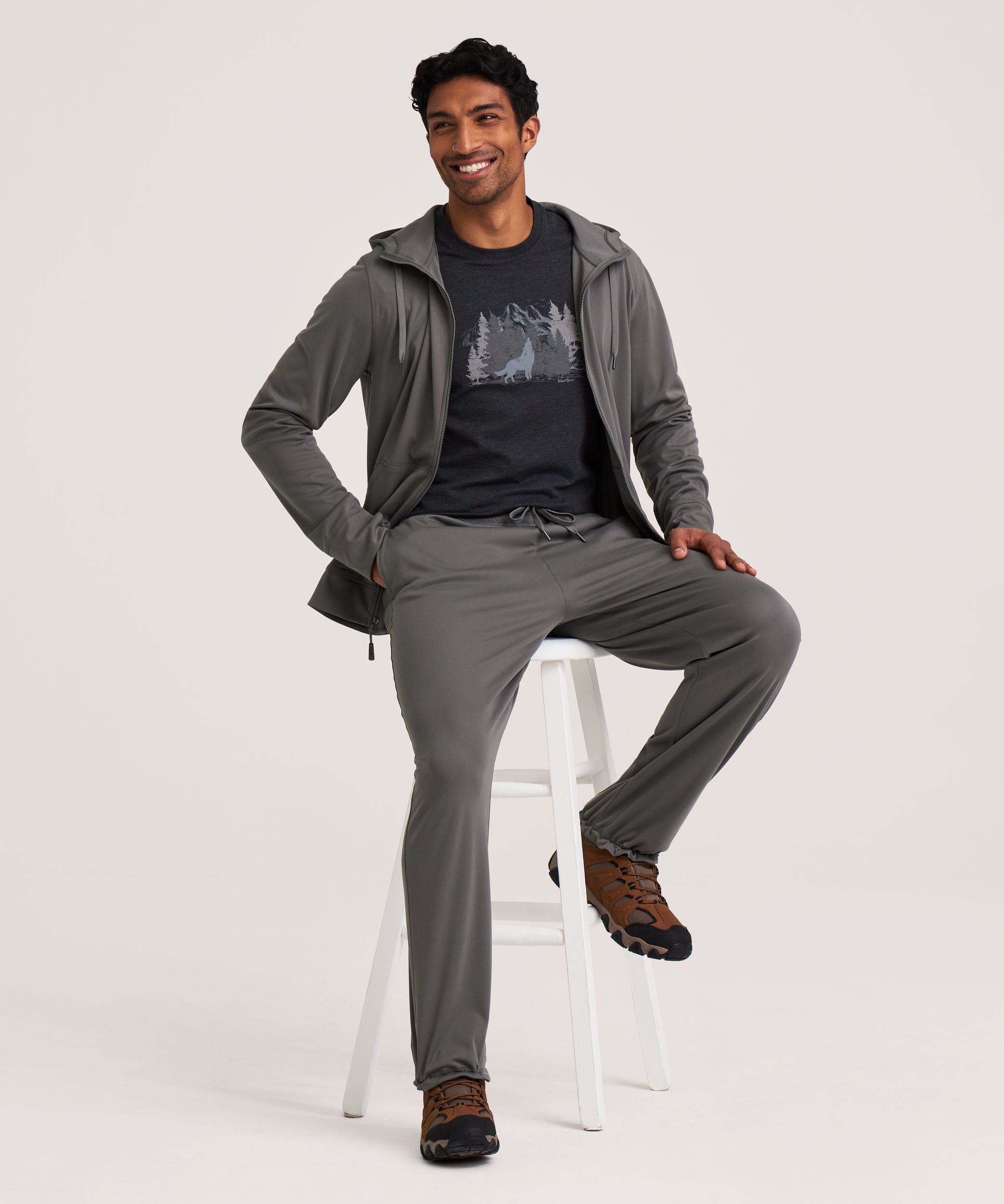 WindRiver Men's Mosquito Tick Repellent Joggers