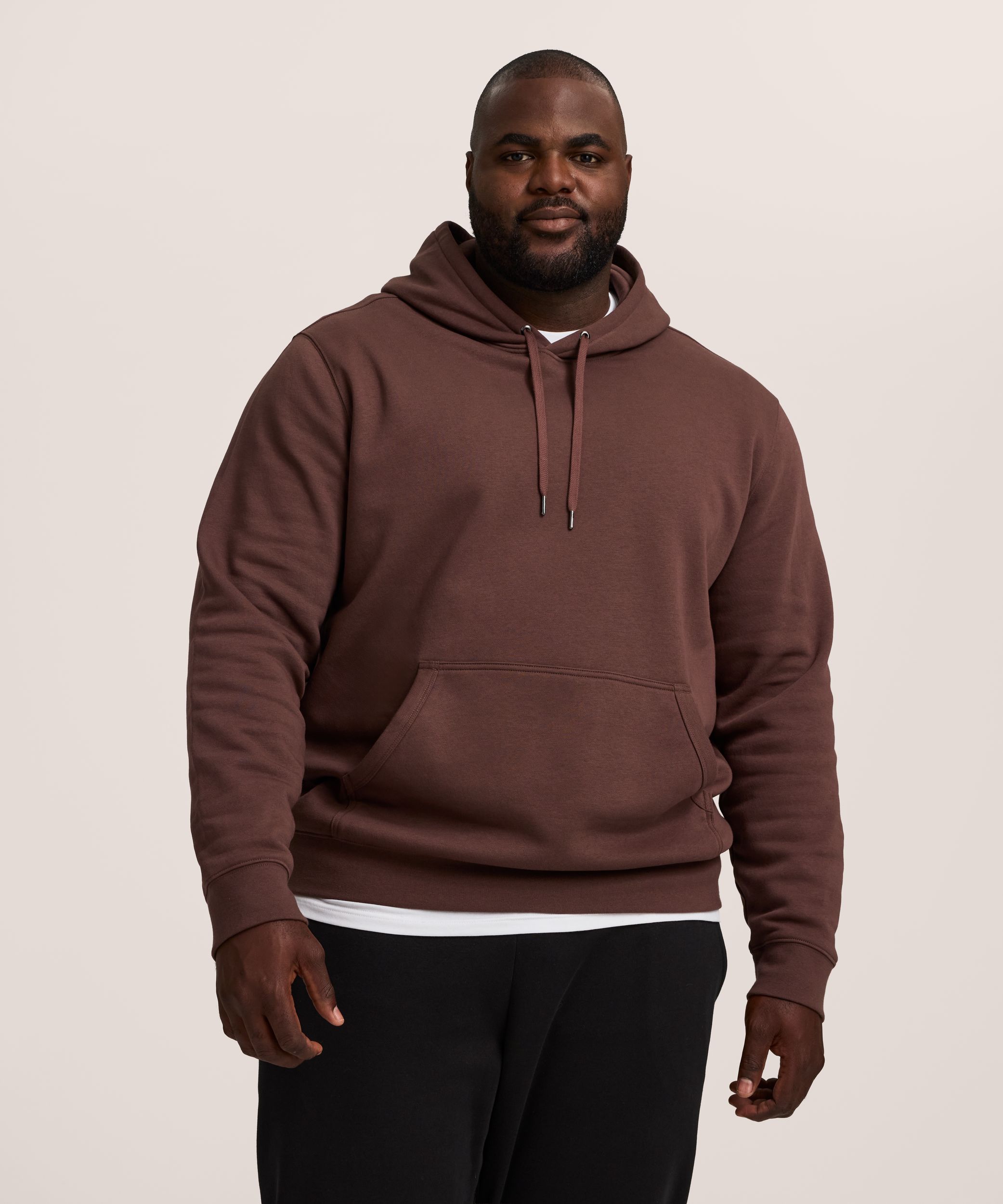 Denver Hayes Men's SuperSoft Fleece Popover Hoodie