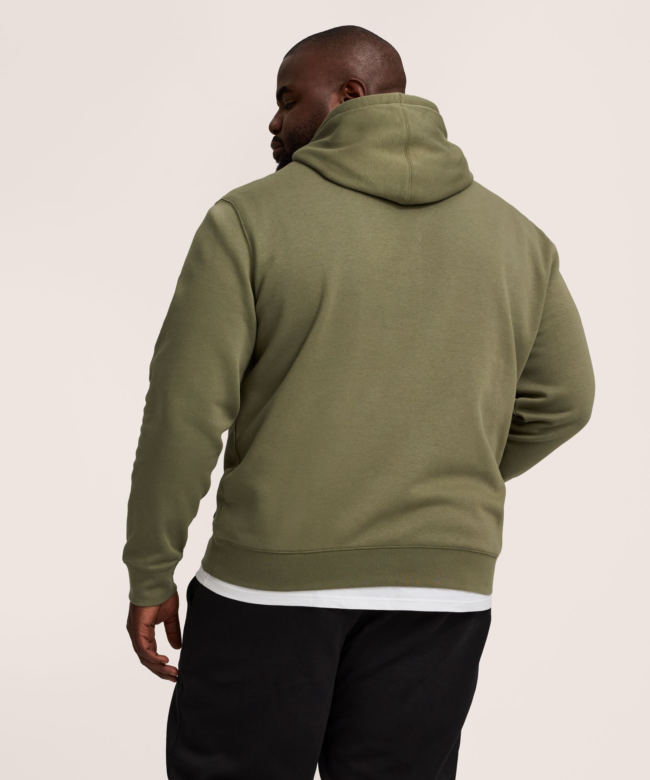 Denver Hayes Sweat à capuche en polaire ultra doux pour homme