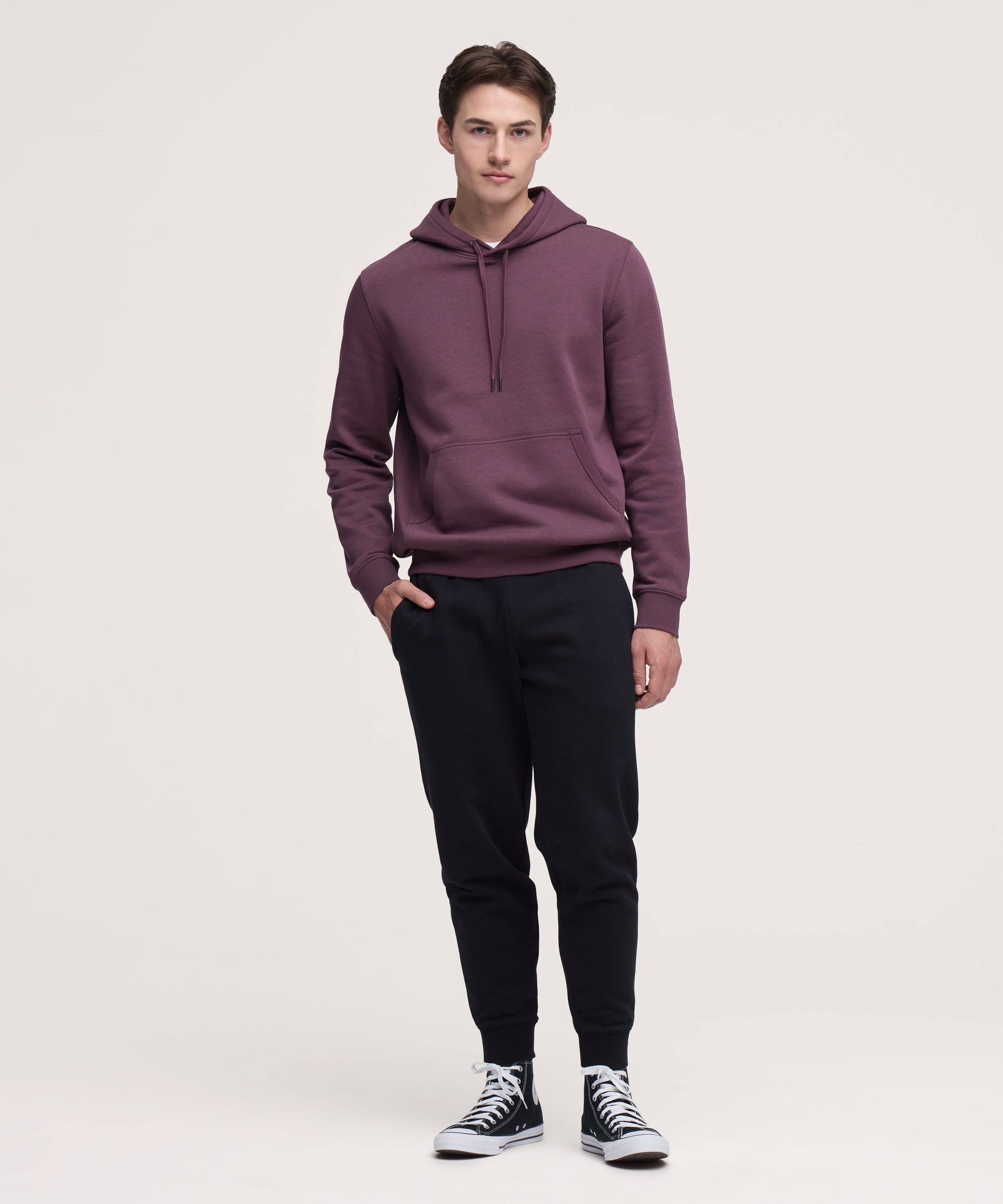 Denver Hayes Men's SuperSoft Fleece Popover Hoodie