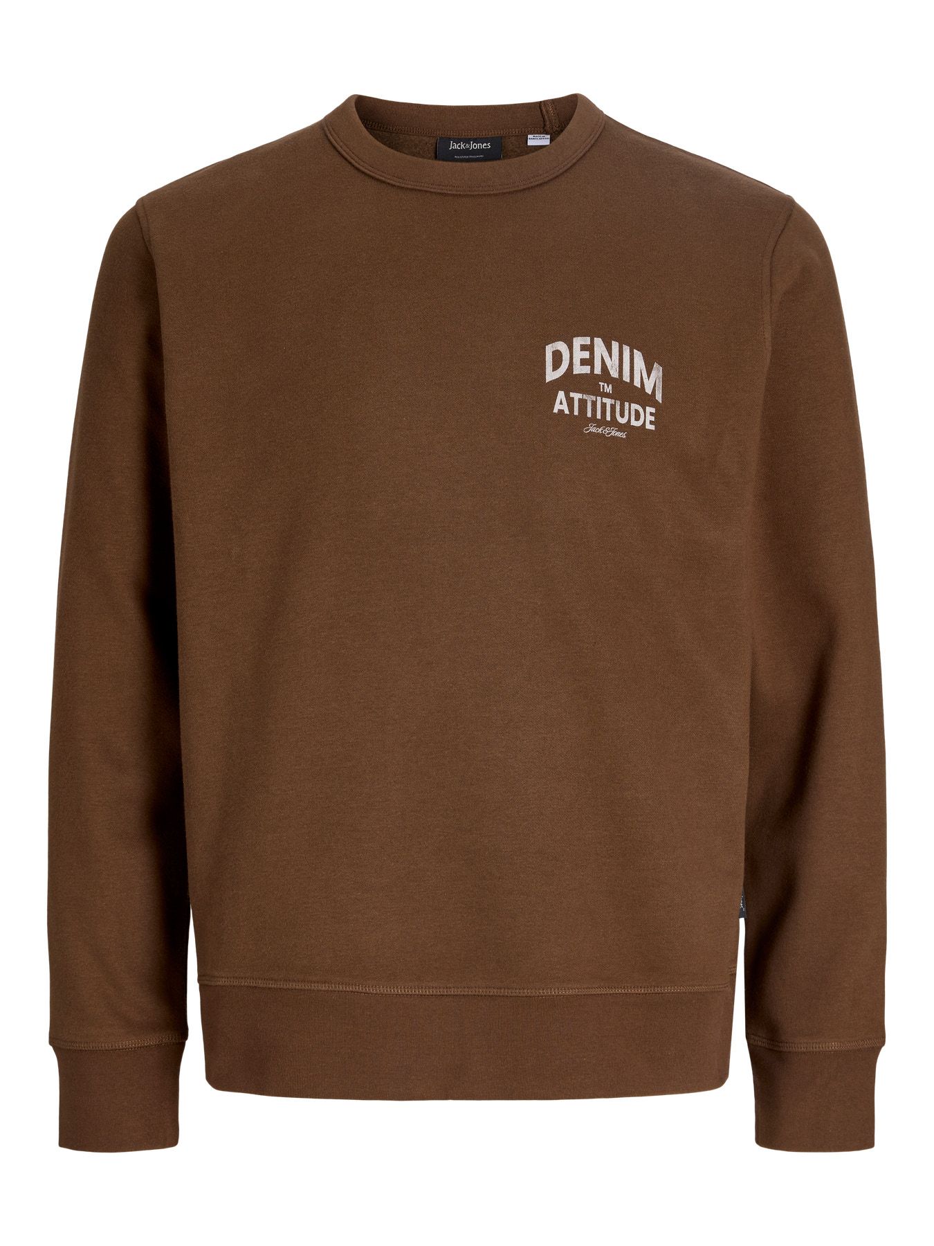 Jack & Jones Men's Dover Graphic Crew Neck Sweatshirt