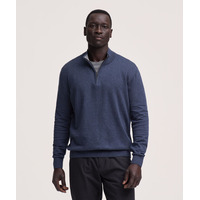 Chandail en coton doux à glissière 1/4 pour hommes, Denver Hayes