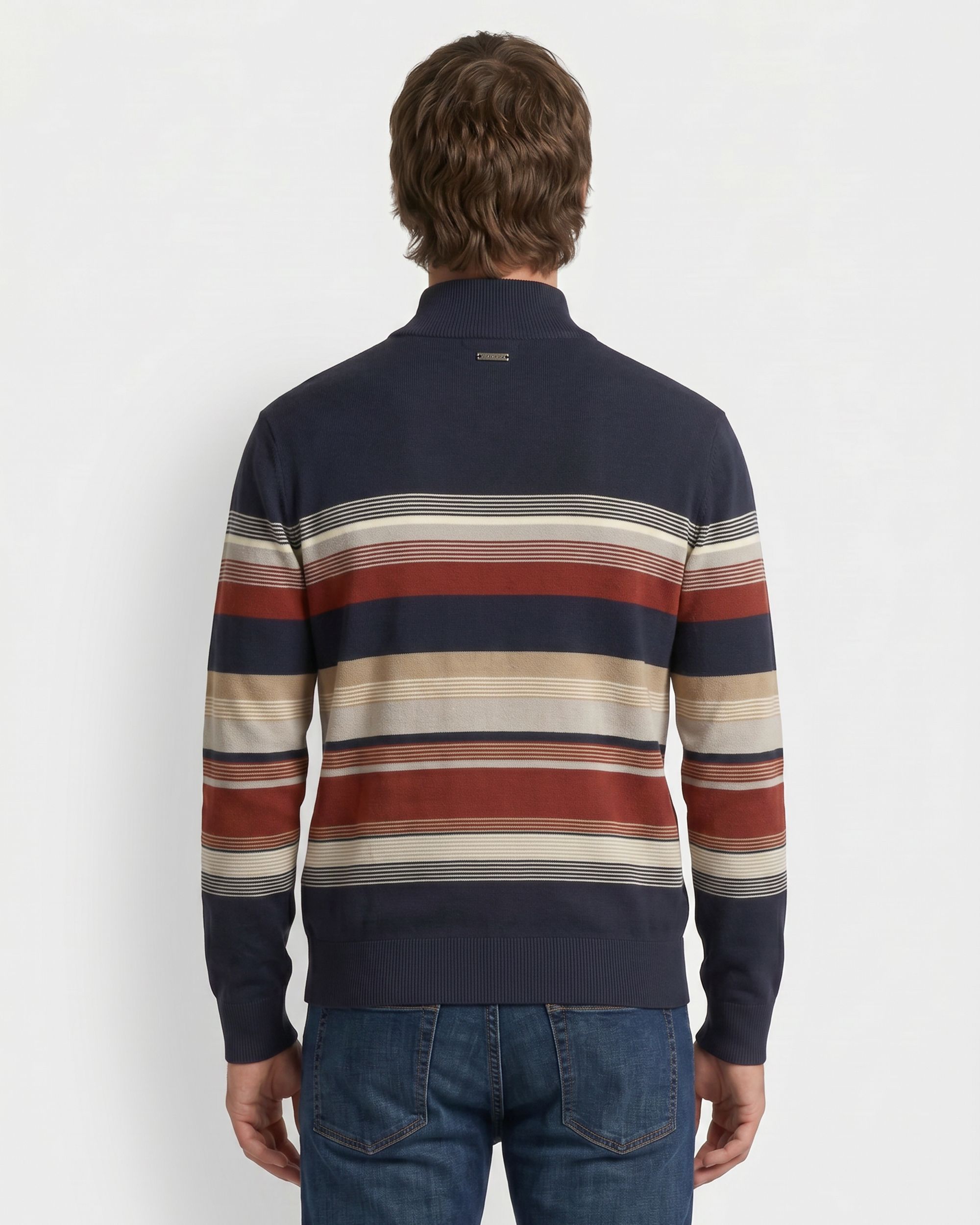 Chandail à manches longues avec glissière 1/4 pour hommes, Samuel, Lois