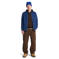 Chandail à capuche en molleton à enfiler avec logo arbre pour hommes, Timberland