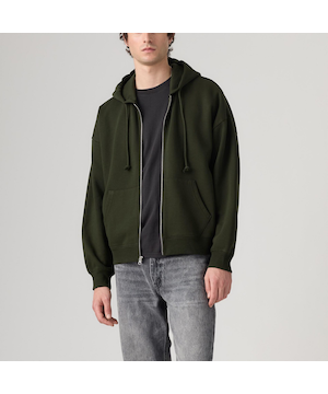 Levi's Men's Boxy Full Zip Sweatshirt