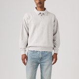 Chandail de rugby en molleton pour hommes, Leo, Levi’s Front_Flat