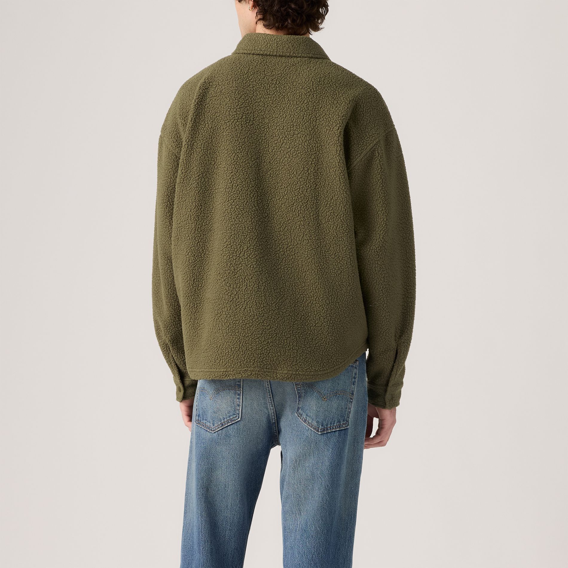 Chemise-veste travailleur en doux molleton sherpa pour hommes, Levi’s