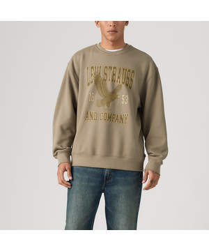 Chandail graphique en molleton à coupe décontractée pour hommes, Levi's